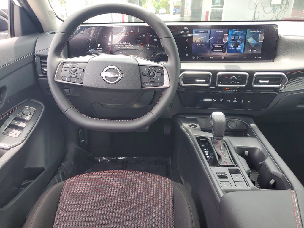 2026 Aspen White/Super Black Nissan Sentra SR FWD Sedan
