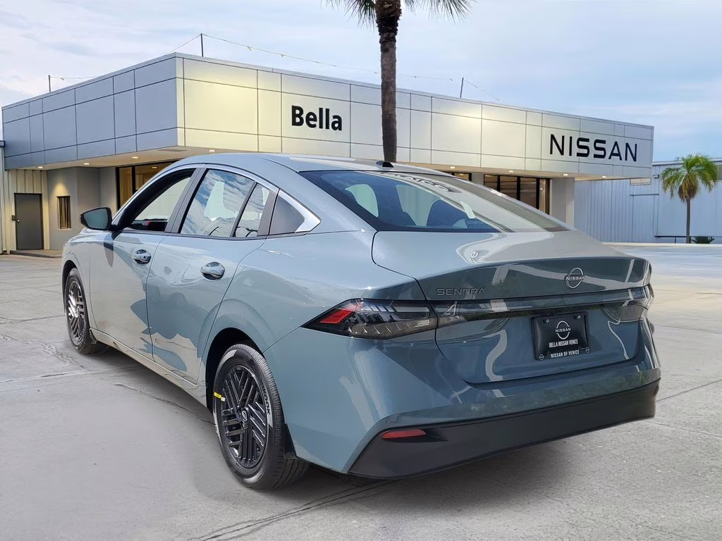 2026 Atlantic Gray Metallic Nissan Sentra SV FWD Sedan
