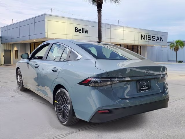 2026 Atlantic Gray Metallic Nissan Sentra SV FWD Sedan