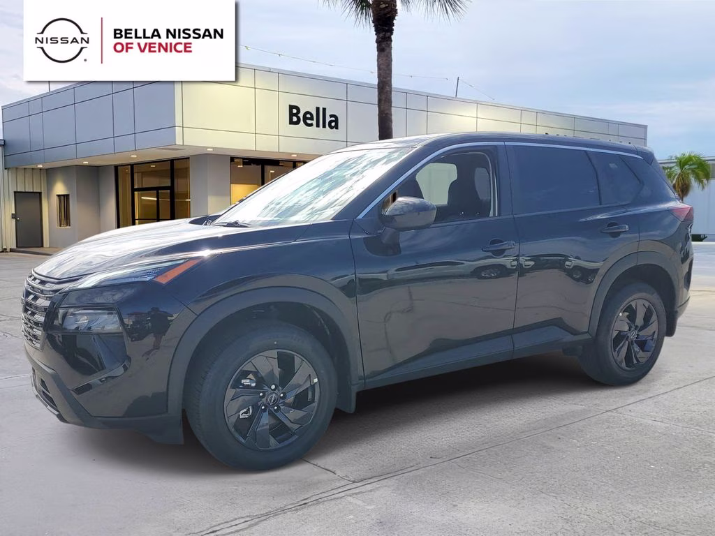 2026 Super Black Nissan Rogue SV FWD SUV