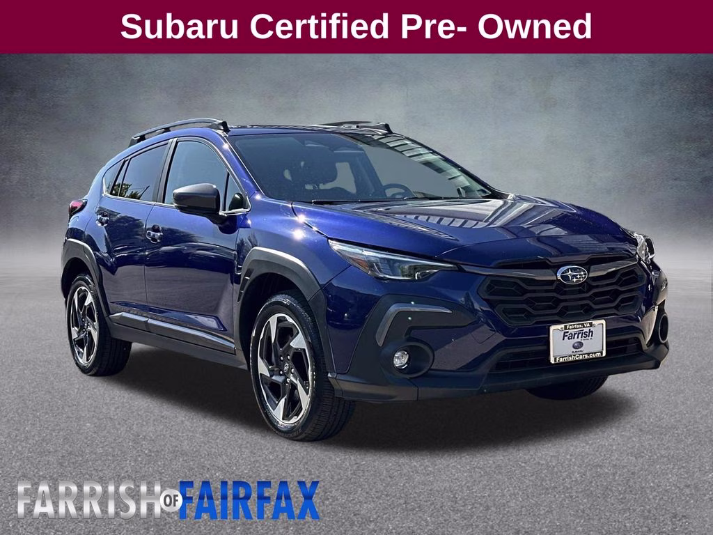 2024 Sapphire Blue Pearl Subaru Crosstrek Limited AWD SUV