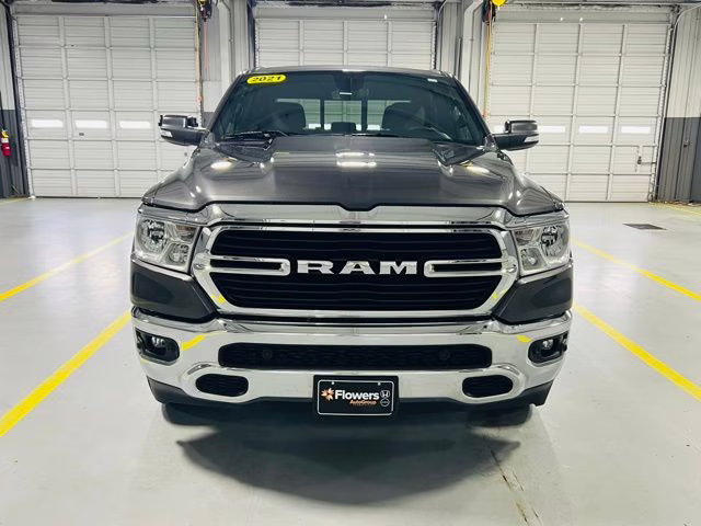 2021 Granite Crystal Metallic Clearcoat Ram 1500 Big Horn/Lone Star 4X4 Truck
