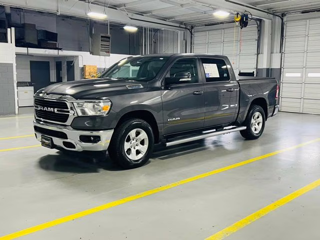 2021 Granite Crystal Metallic Clearcoat Ram 1500 Big Horn/Lone Star 4X4 Truck