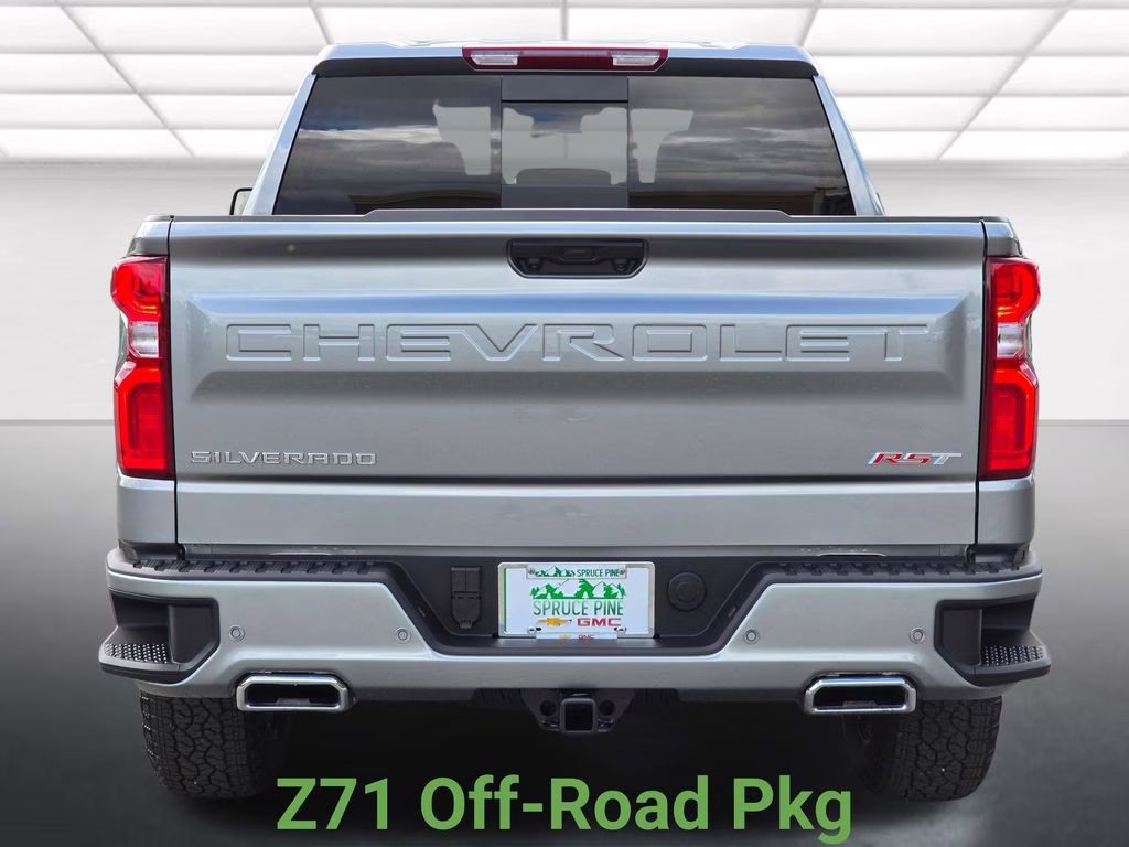 2026 Sterling Gray Metallic Chevrolet Silverado 1500 RST 4X4 Truck