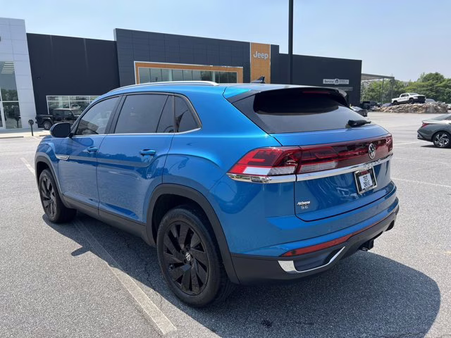 2024 Kingfisher Blue Metallic Volkswagen Atlas Cross Sport 2.0T SE w/Technology FWD SUV