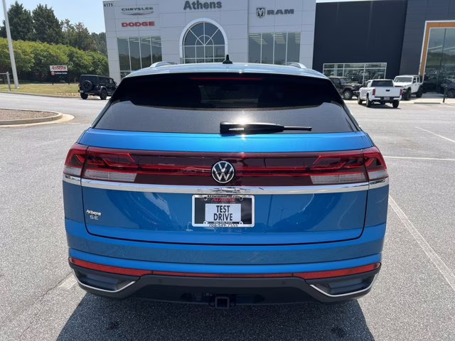 2024 Kingfisher Blue Metallic Volkswagen Atlas Cross Sport 2.0T SE w/Technology FWD SUV