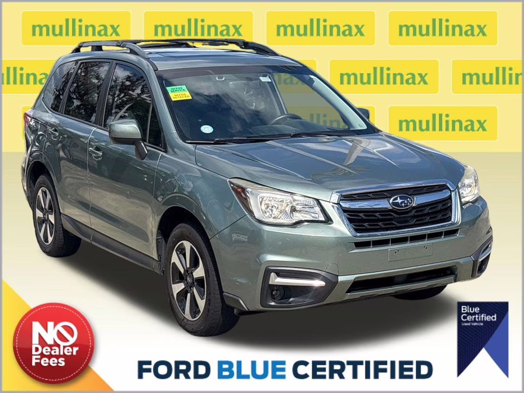 2018 Jasmine Green Metallic Subaru Forester 2.5i Premium AWD SUV
