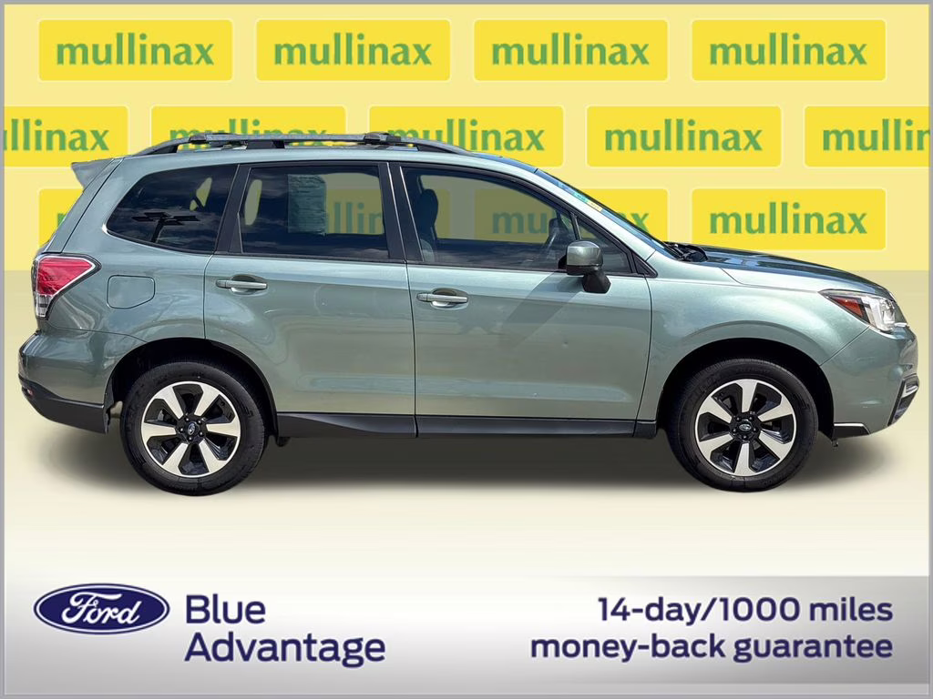 2018 Jasmine Green Metallic Subaru Forester 2.5i Premium AWD SUV