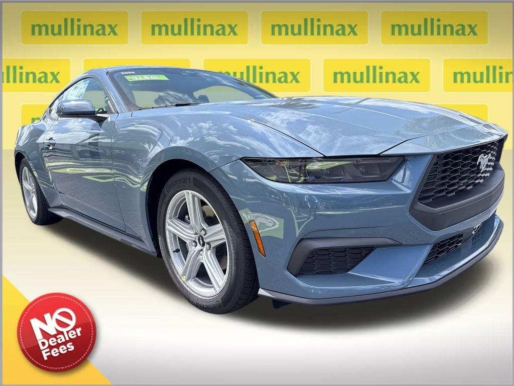 2026 Vapor Blue Metallic Ford Mustang EcoBoost RWD Coupe