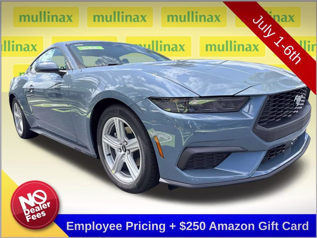 2026 Vapor Blue Metallic Ford Mustang EcoBoost RWD Coupe
