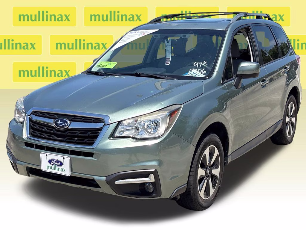 2018 Jasmine Green Metallic Subaru Forester 2.5i Premium AWD SUV