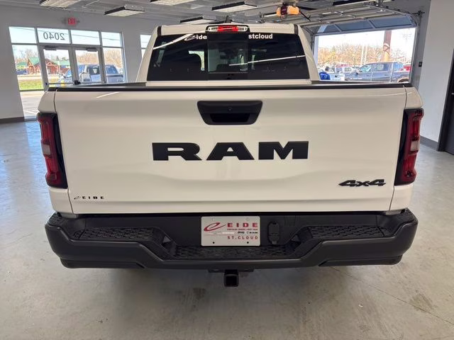 2026 Bright White Clearcoat Ram 1500 Tradesman 4X4 Truck