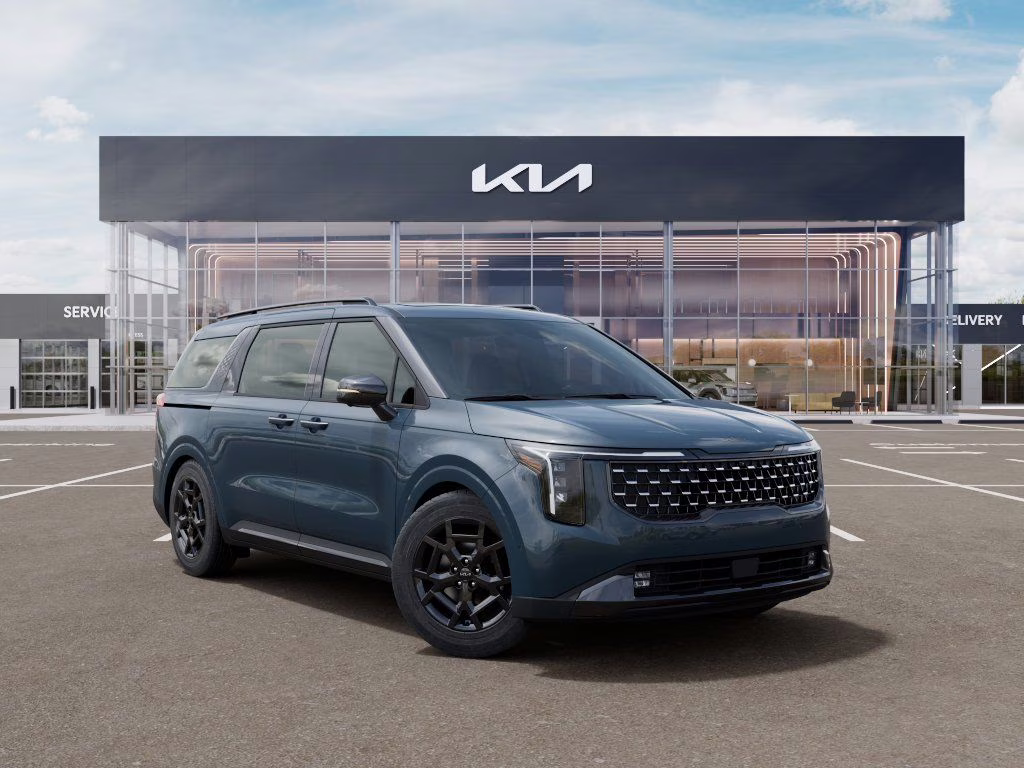 2026 Astra Blue Kia Carnival Hybrid SX FWD Van