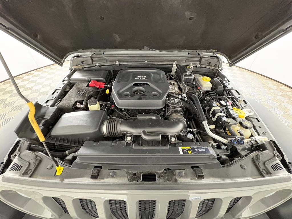 2018 Sting-Gray Clearcoat Jeep Wrangler Sport S 4X4 SUV