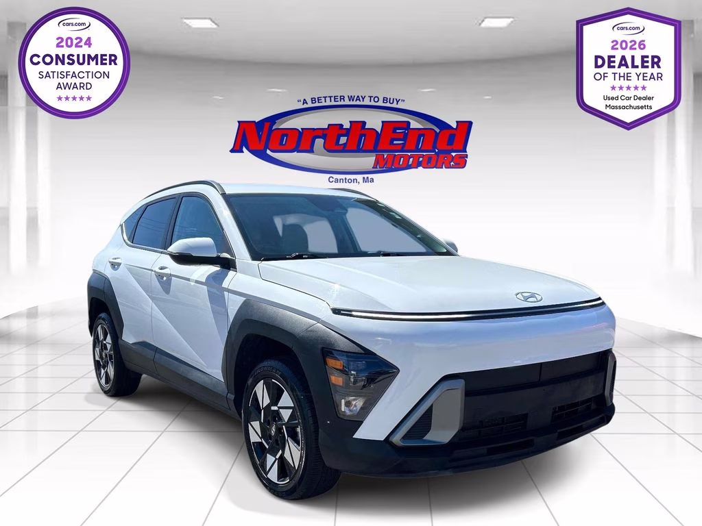2024 Atlas White Hyundai Kona SEL AWD SUV