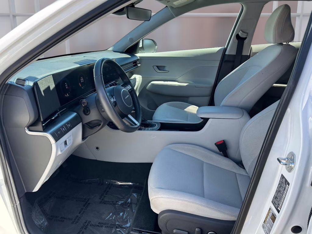 2024 Atlas White Hyundai Kona SEL AWD SUV