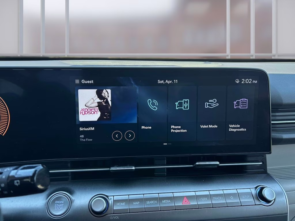 2024 Atlas White Hyundai Kona SEL AWD SUV