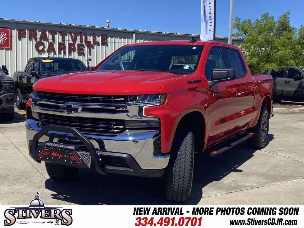 2022 Red Hot Chevrolet Silverado 1500 LTD LT 4X4 Truck