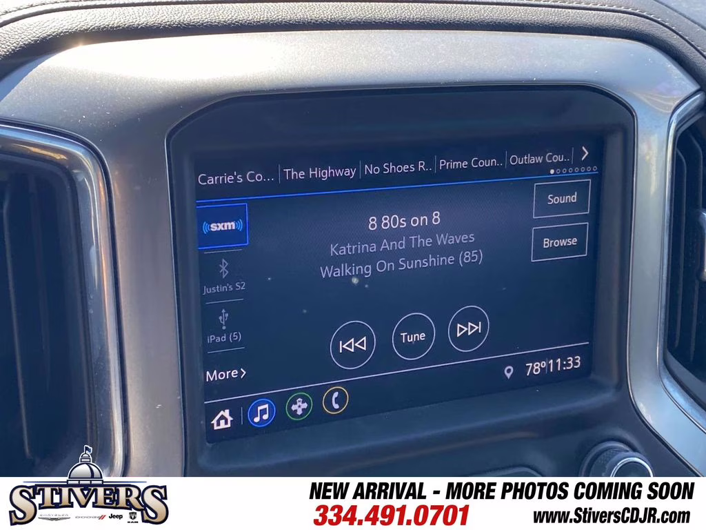 2022 Red Hot Chevrolet Silverado 1500 LTD LT 4X4 Truck