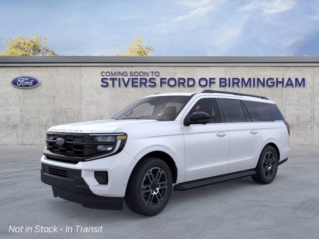 2026 Star White Metallic Tri-Coat Ford Expedition Max Active 4X4 SUV