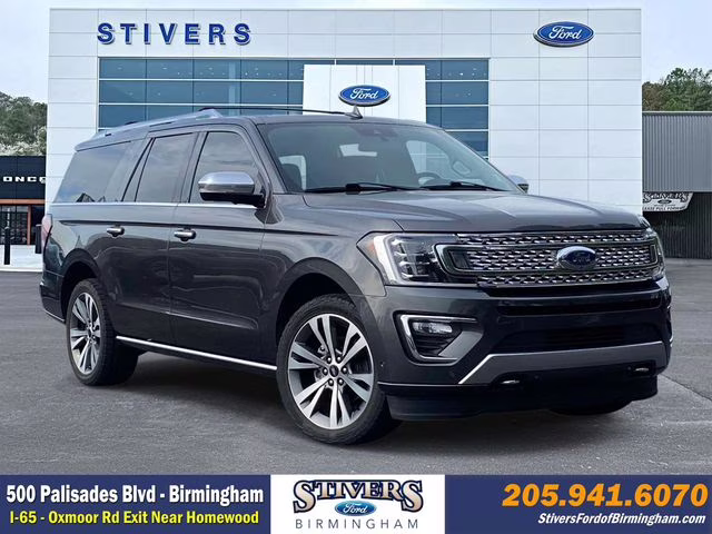 2021 Magnetic Metallic Ford Expedition Max Platinum 4X4 SUV