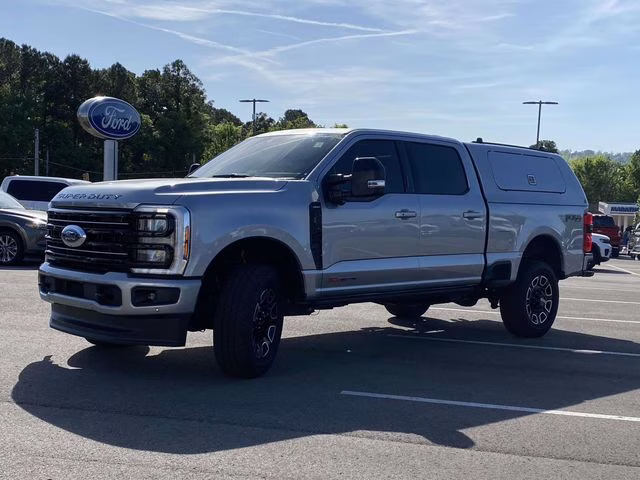 2024 Iconic Silver Metallic Ford Super Duty F-250 SRW Lariat 4X4 Truck