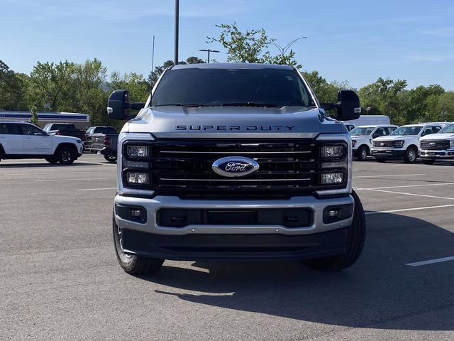 2024 Iconic Silver Metallic Ford Super Duty F-250 SRW Lariat 4X4 Truck