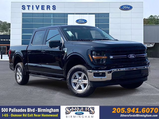 2026 Black Metallic Ford F-150 XLT 4X4 Truck