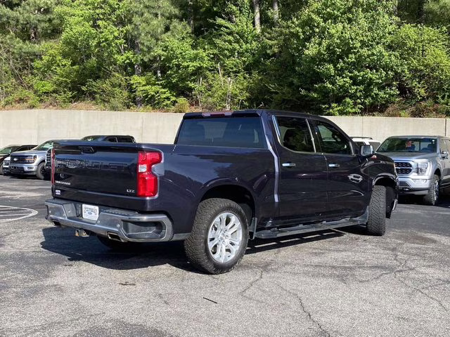 2022 Dark Ash Metallic Chevrolet Silverado 1500 LTZ 4X4 Truck