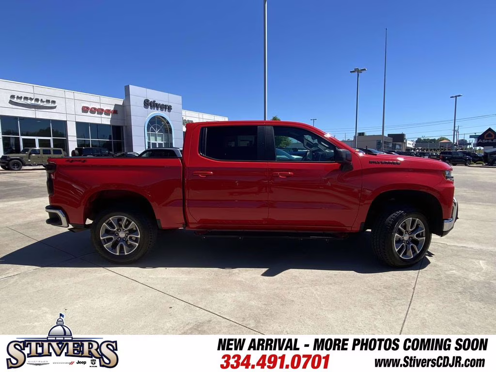 2022 Red Hot Chevrolet Silverado 1500 LTD LT 4X4 Truck
