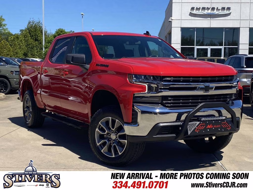 2022 Red Hot Chevrolet Silverado 1500 LTD LT 4X4 Truck