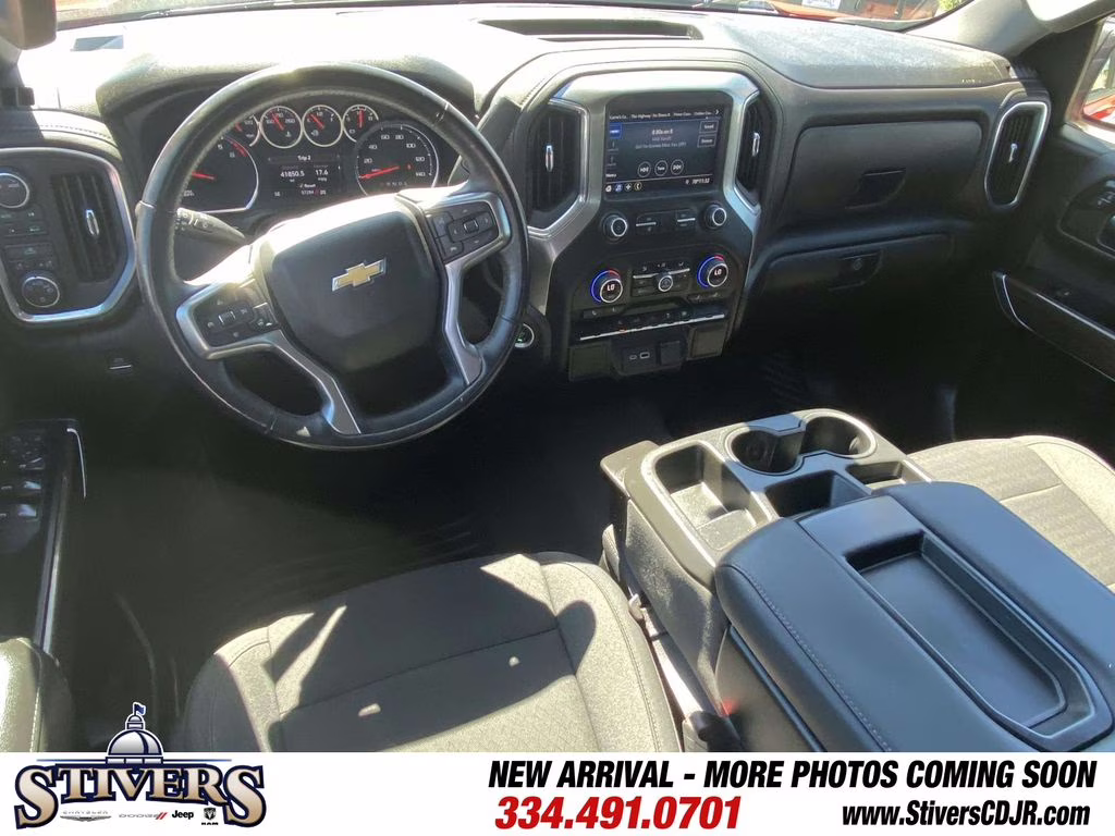 2022 Red Hot Chevrolet Silverado 1500 LTD LT 4X4 Truck