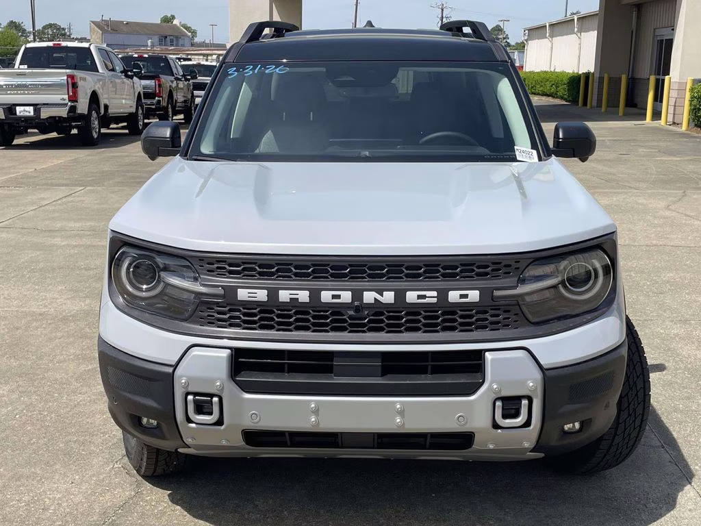 2026 White Ford Bronco Sport Badlands 4X4 SUV