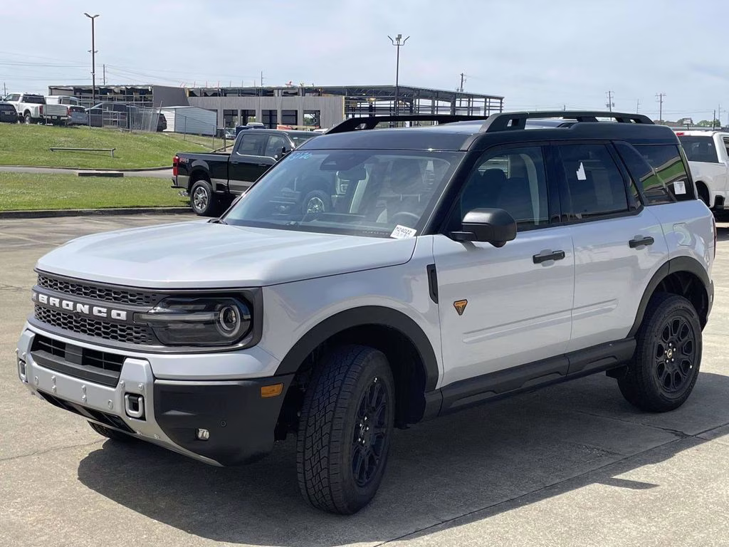 2026 White Ford Bronco Sport Badlands 4X4 SUV