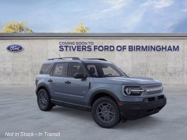 2026 Azure Gray Metallic Tri-Coat Ford Bronco Sport Big Bend 4X4 SUV