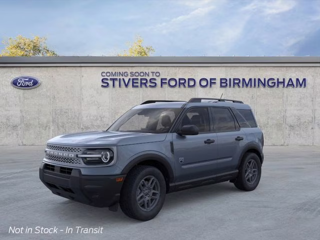 2026 Azure Gray Metallic Tri-Coat Ford Bronco Sport Big Bend 4X4 SUV