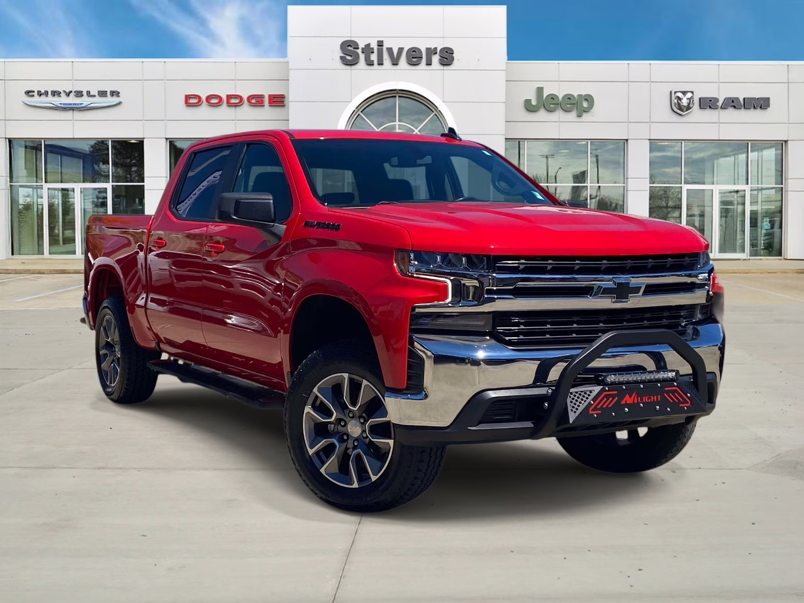 2022 Red Hot Chevrolet Silverado 1500 LTD LT 4X4 Truck
