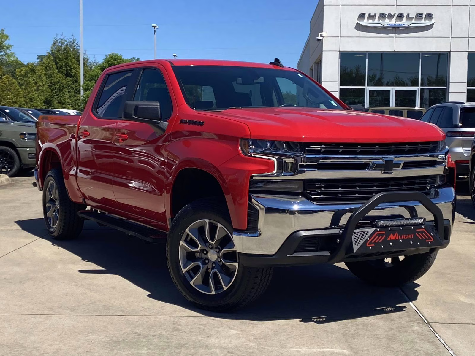 2022 Red Hot Chevrolet Silverado 1500 LTD LT 4X4 Truck