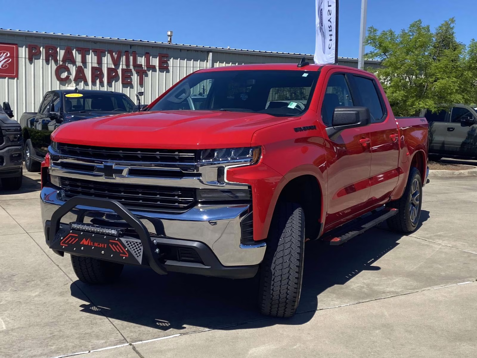 2022 Red Hot Chevrolet Silverado 1500 LTD LT 4X4 Truck