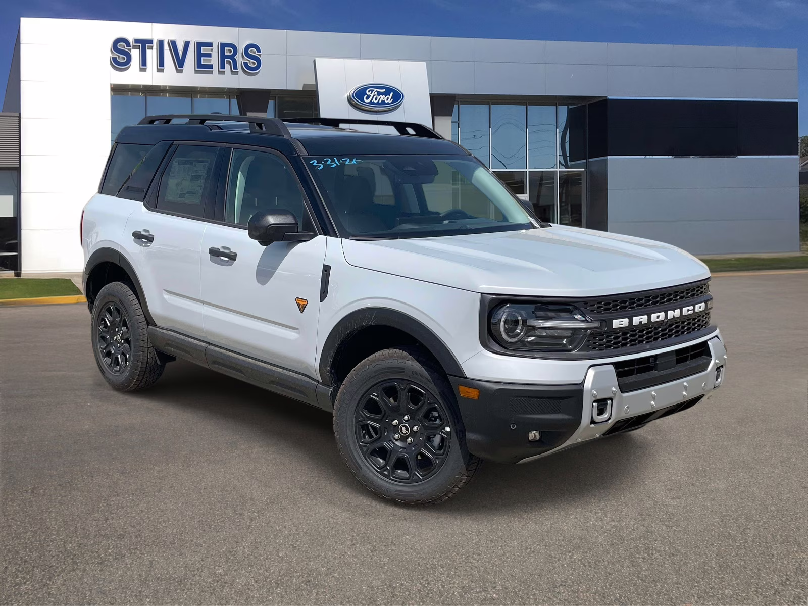 2026 White Ford Bronco Sport Badlands 4X4 SUV