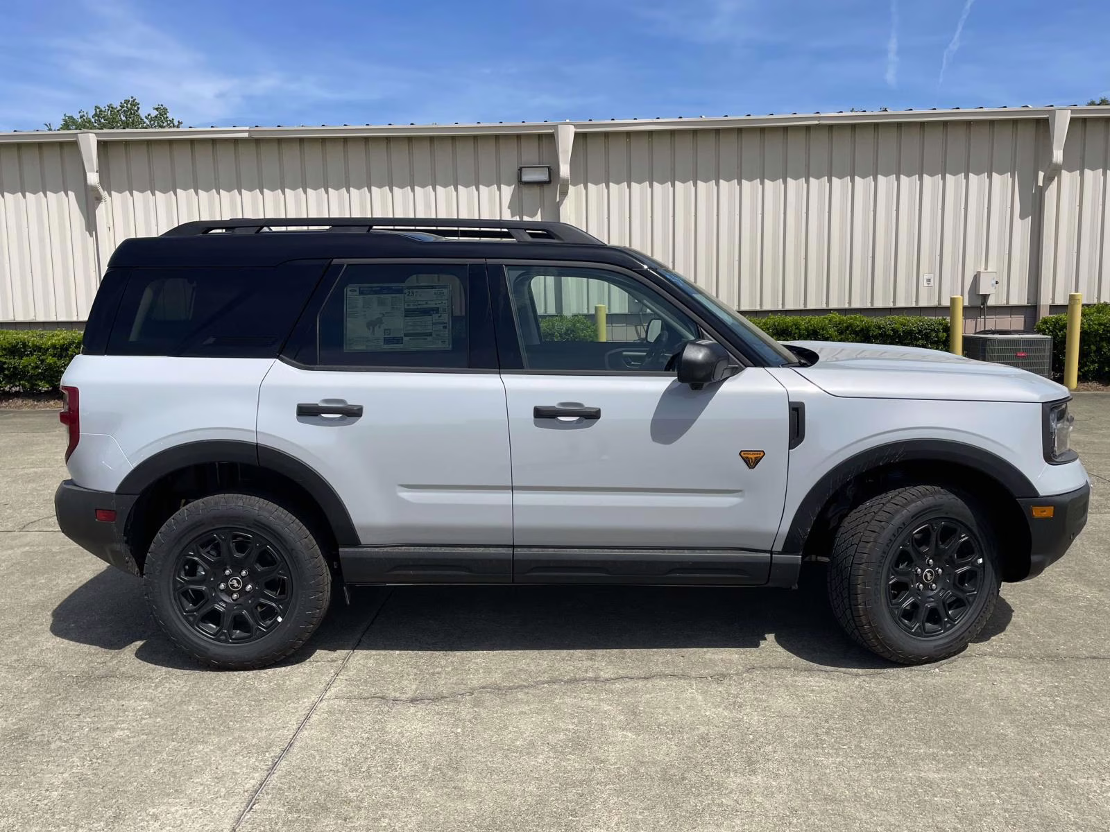 2026 White Ford Bronco Sport Badlands 4X4 SUV