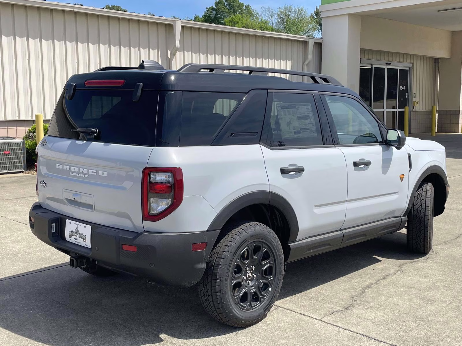 2026 White Ford Bronco Sport Badlands 4X4 SUV