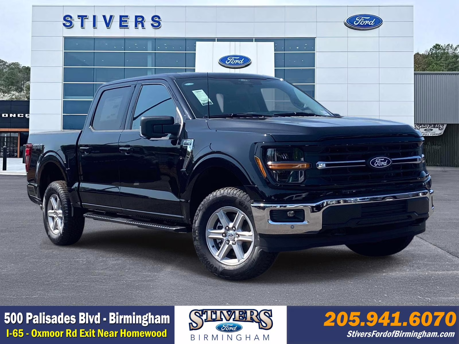 2026 Black Metallic Ford F-150 XLT 4X4 Truck