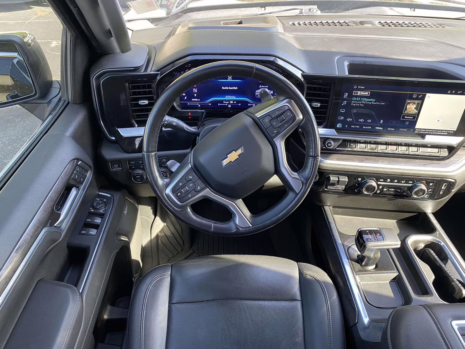 2022 Dark Ash Metallic Chevrolet Silverado 1500 LTZ 4X4 Truck