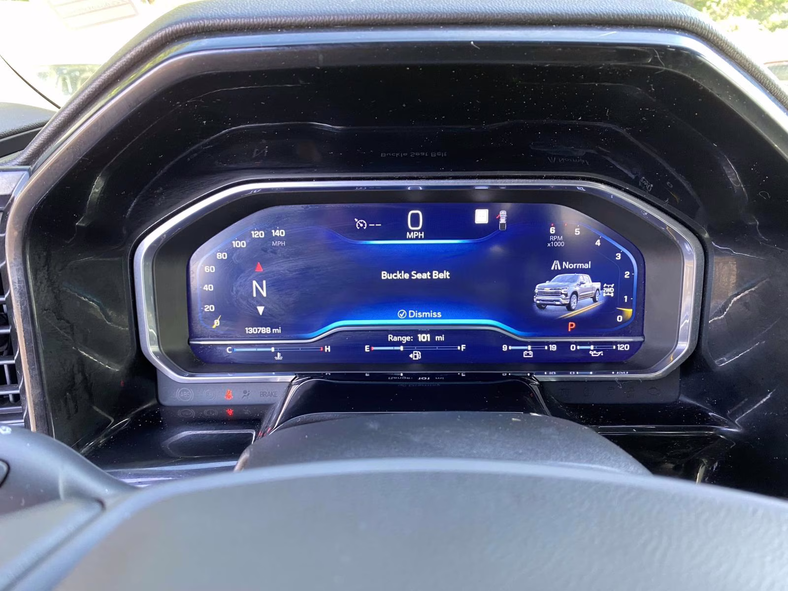 2022 Dark Ash Metallic Chevrolet Silverado 1500 LTZ 4X4 Truck