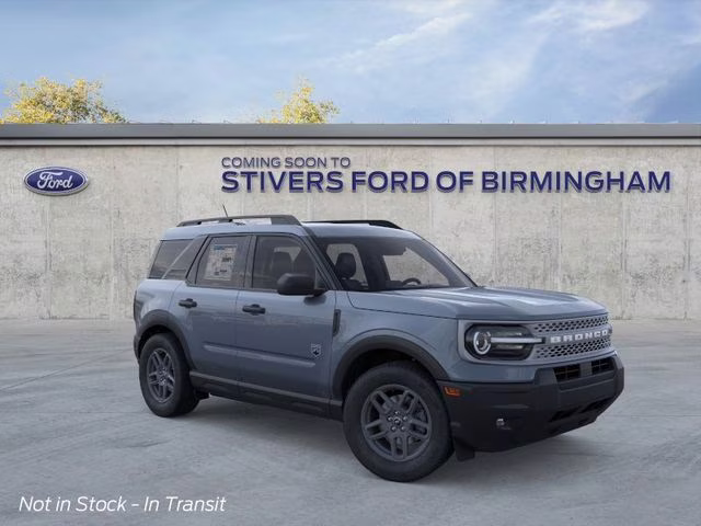 2026 Azure Gray Metallic Tri-Coat Ford Bronco Sport Big Bend 4X4 SUV