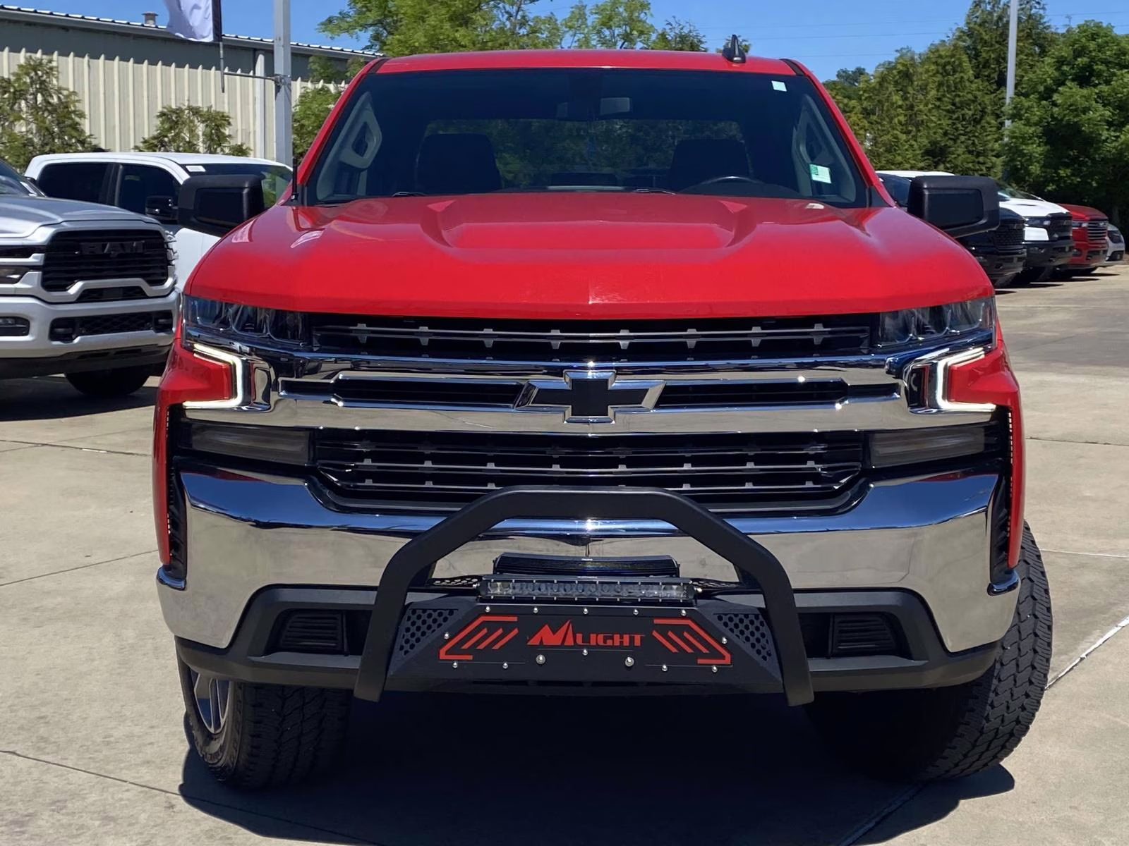 2022 Red Hot Chevrolet Silverado 1500 LTD LT 4X4 Truck