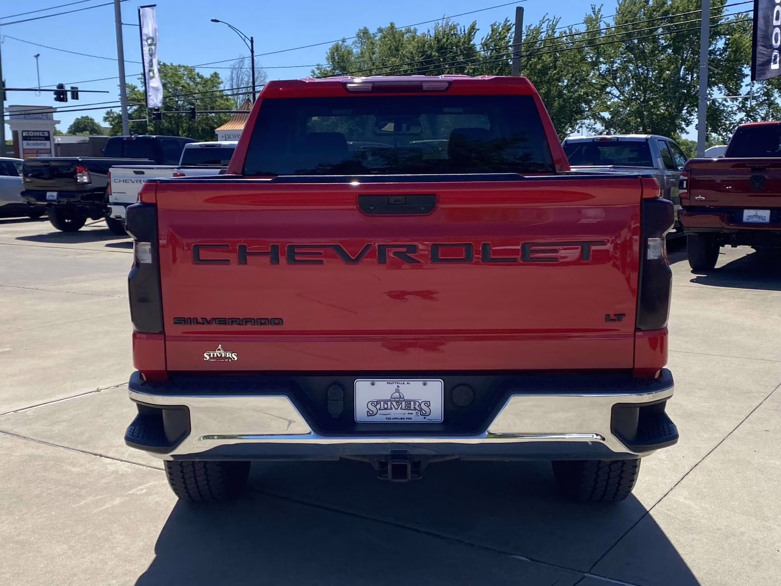 2022 Red Hot Chevrolet Silverado 1500 LTD LT 4X4 Truck