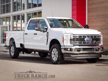 2023 White Ford Super Duty F-350 SRW XL 4X4 Truck