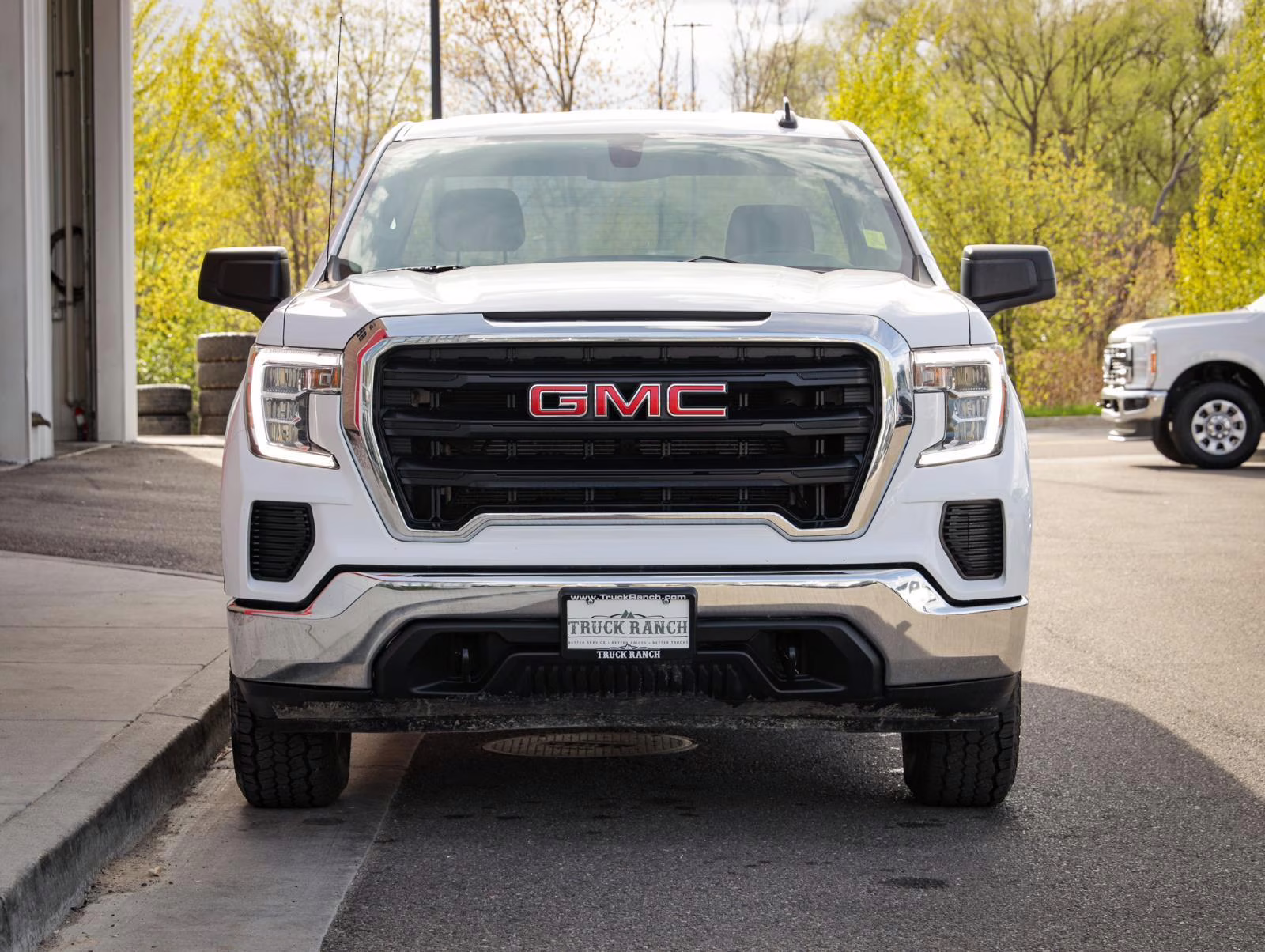 2021 Summit White GMC Sierra 1500 4WD Reg Cab 140 4X4 Truck